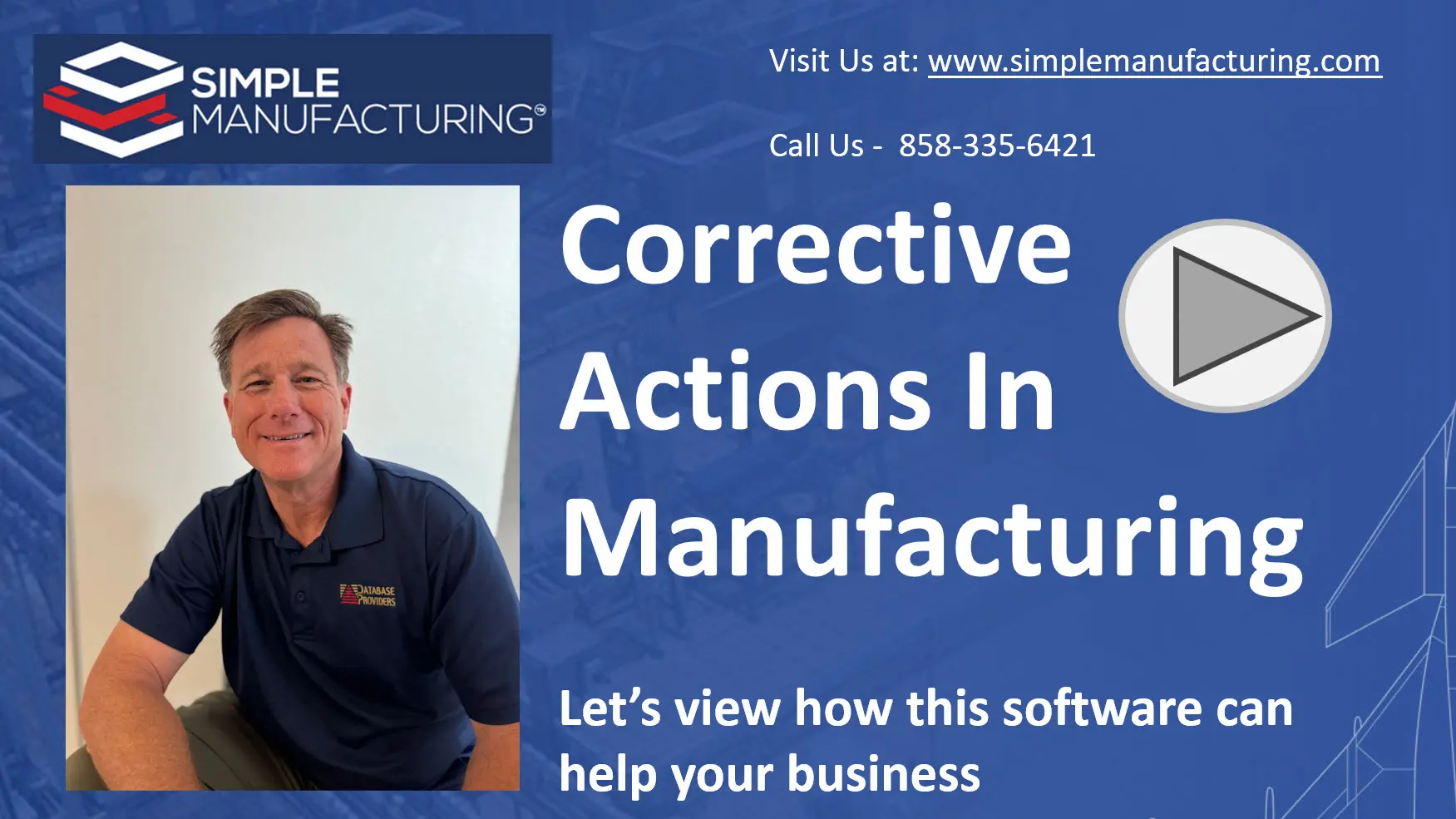 SimpleManufacturing Corrective Actions