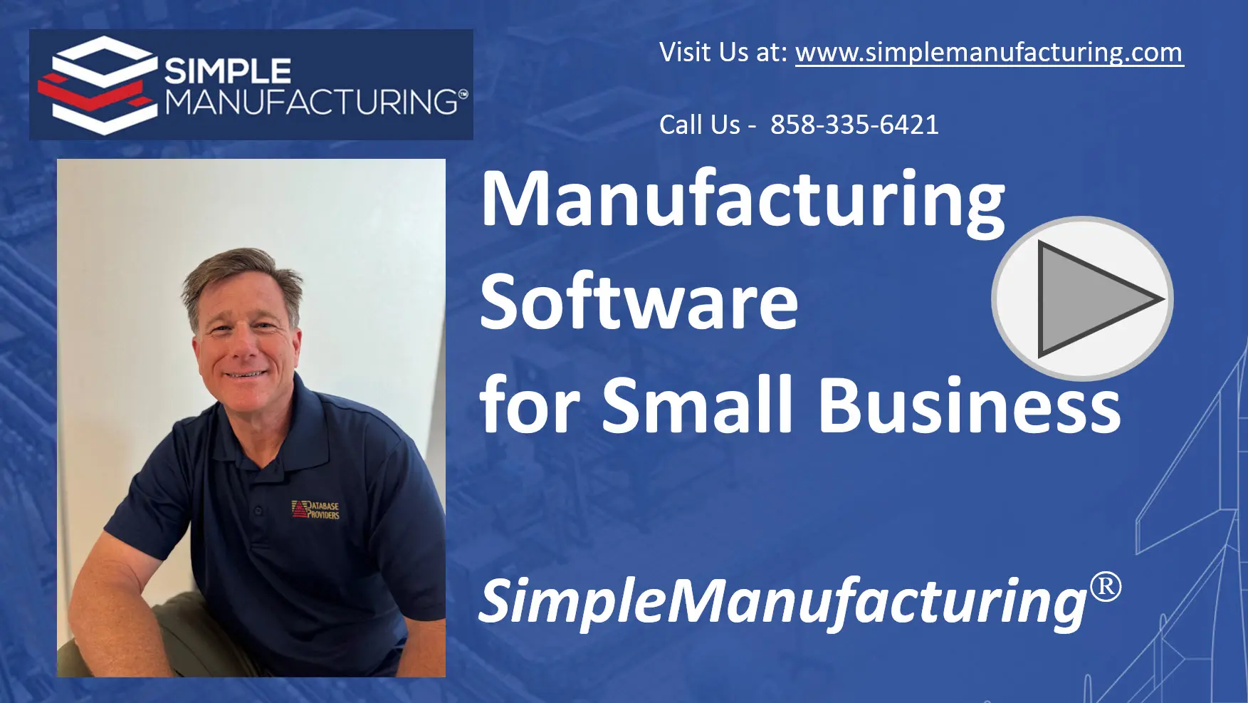 SimpleManufacturing ERP Software Video