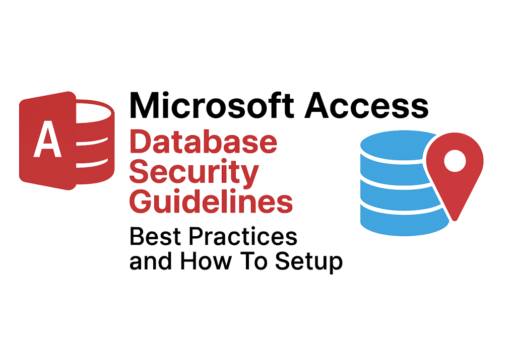 Microsoft Access Security Guidelines