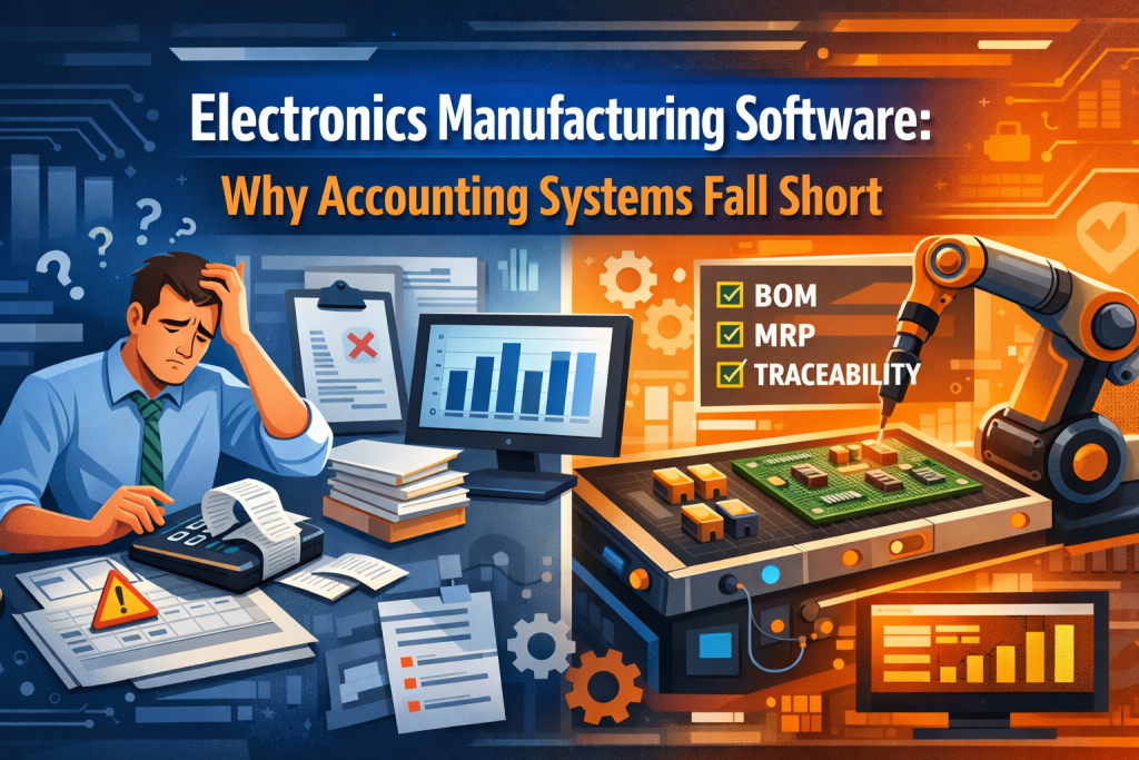 Struggles of accounting vs. manufacturing systems